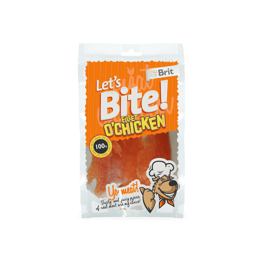Brit Lets Bite Fillet o'Chicken Jutalomfalatkák, 400 g