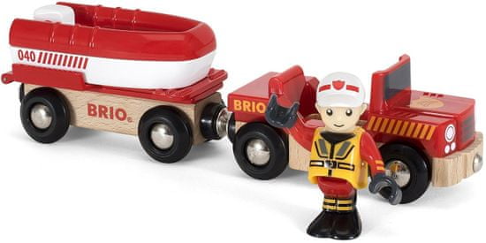 Brio WORLD 33859 Tűzoltó mentőcsónak
