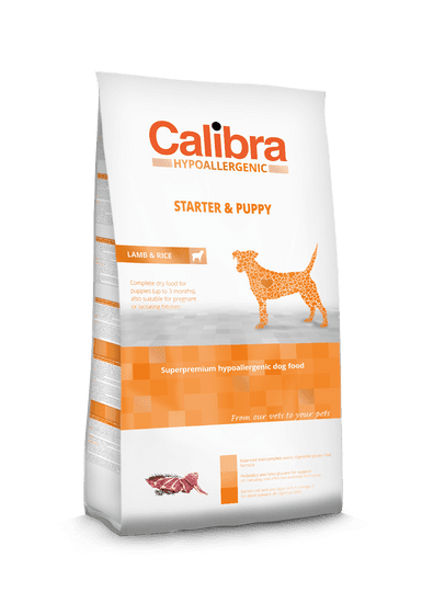 Calibra Dog HA Starter&Puppy Lamb Kutyatáp, 14 kg