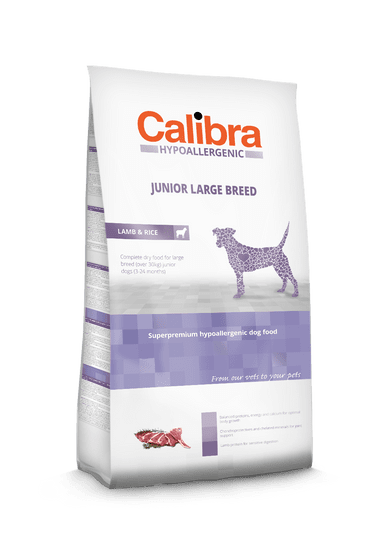 Calibra Dog HA Junior Large Breed Lamb Kutyatáp, 14 kg