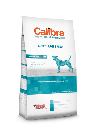 Calibra Dog HA Adult Large Breed Lamb Kutyatáp, 14kg