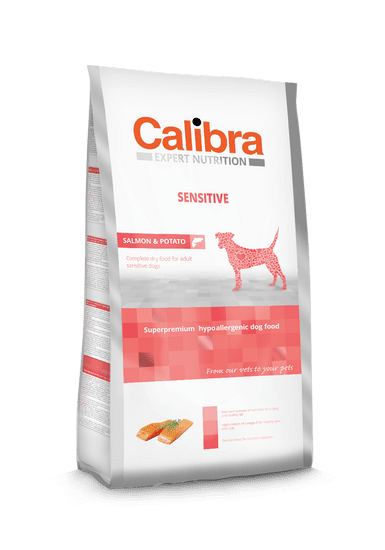 Calibra Dog EN Sensitive Salmon Kutyatáp, 12 kg