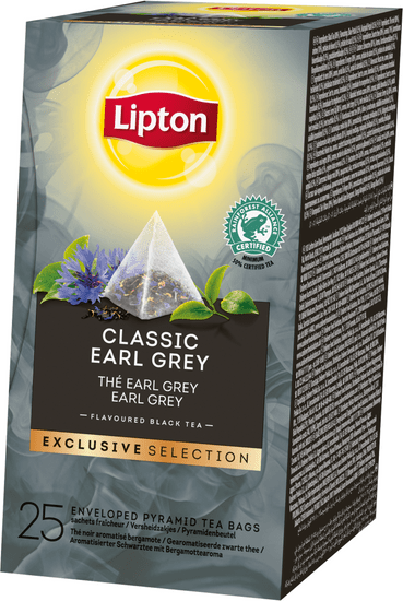 Lipton Exclusive Selection Classic Earl Grey Fekete tea, 25 db