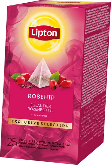 Lipton Exclusive Selection Csipkebogyó és hibiszkusz tea