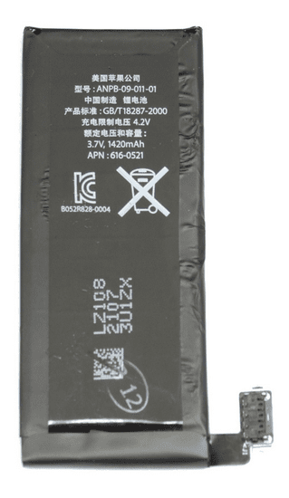 iPhone 4 baterie 1420mAh Li-Pol (Bulk) 29165