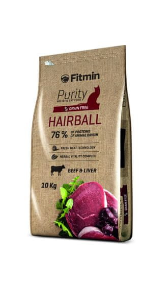 Fitmin cat Purity Hairball 10kg
