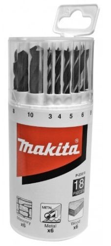 Makita Fúrófej készlet MIX 18 db (P-23818)
