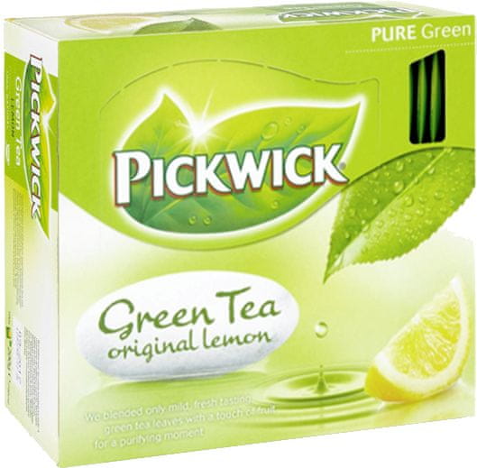 Pickwick Zöld citrommal 100 tasak