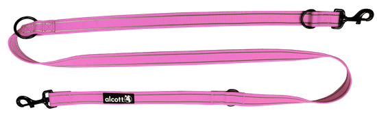 Alcott Állítható hosszúságú póráz, Rózsaszín
