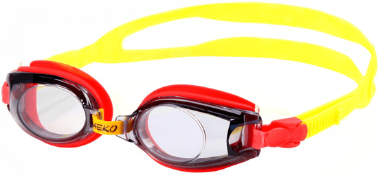 Saeko S5A-YR Gyerek úszószemüveg, Piros/Sárga