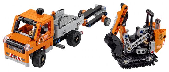 LEGO Technic 42060 - Útépítő gépek