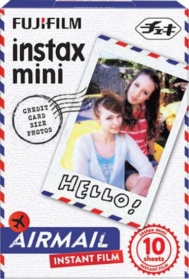 FujiFilm Instax Mini Film, Airmail, (10 db)