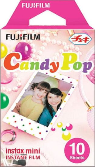 FujiFilm Instax Mini Film, Candy Pop, (10 db)