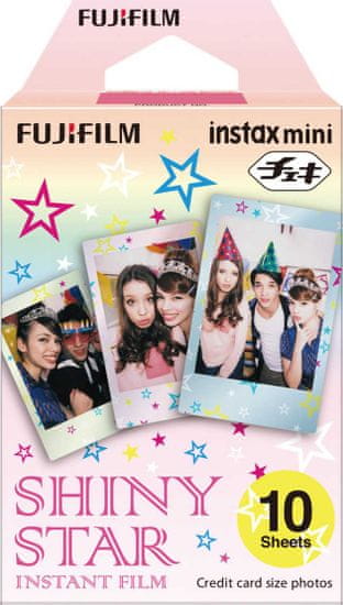 FujiFilm Instax Mini Film, Shiny Star, (10 db)