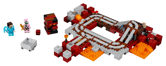 LEGO Minecraft 21130 Alvilági vonat