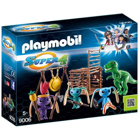 Playmobil 9006 Földönkívüli harcos T-Rex csapdával