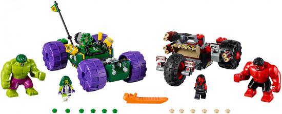 LEGO Super Heroes 76078 Hulk és Vörös Hulk összecsapása