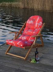 Rojaplast BORNEO Kerti szék, piros