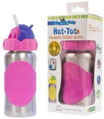 Pacific Baby Hot-Tot termosz itatócsőrrel 260 ml - rózsaszín