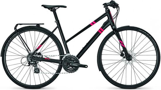 Focus 28” TR Arriba Altus Plus 24G Kerékpár, Fekete/Pink 50/M (19,7")
