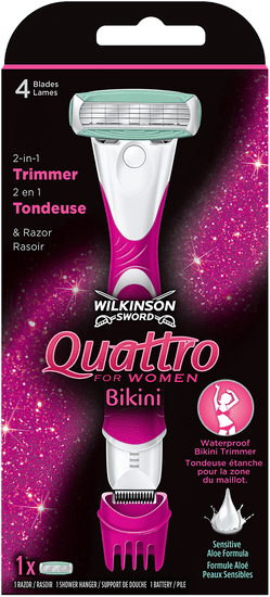 Wilkinson Sword Quattro for Women Bikini Elektromos borotvakészülék