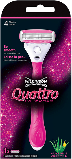 Wilkinson Sword Quattro for Women Borotva + 1 fej