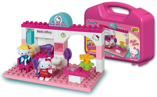 Unico Hello Kitty - Fodrász szalon boxban