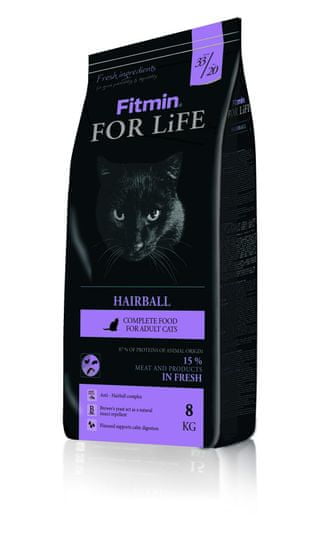 Fitmin cat For Life Hairball 8kg