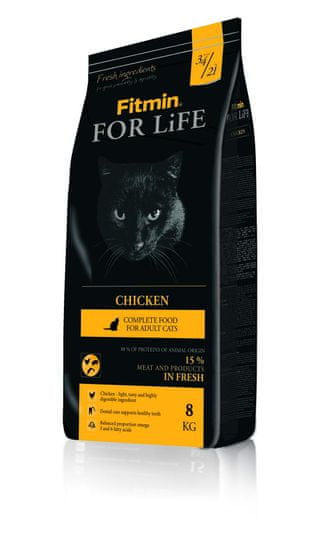 Fitmin cat For Life Chicken 8+1 kg