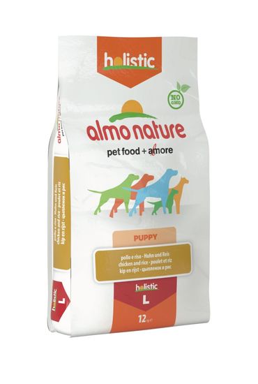 Almo Nature Large Puppy - Csirke rizzsel 12kg