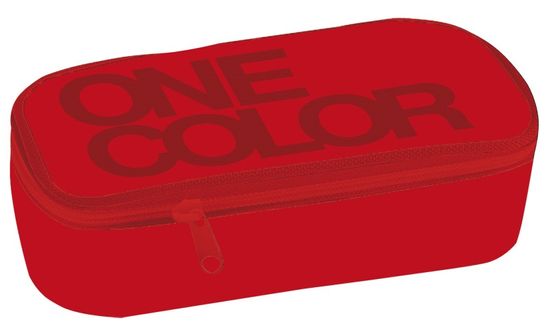 Stil One Colour cipzáras tolltartó, Piros