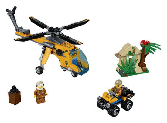 LEGO City Jungle Explorers 60158 Dzsungel teherszállító helikopter