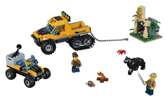LEGO City 60159 - Dzsungel küldetés félhernyótalpas járművel