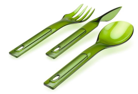 Gsi Stacking cutlery set green