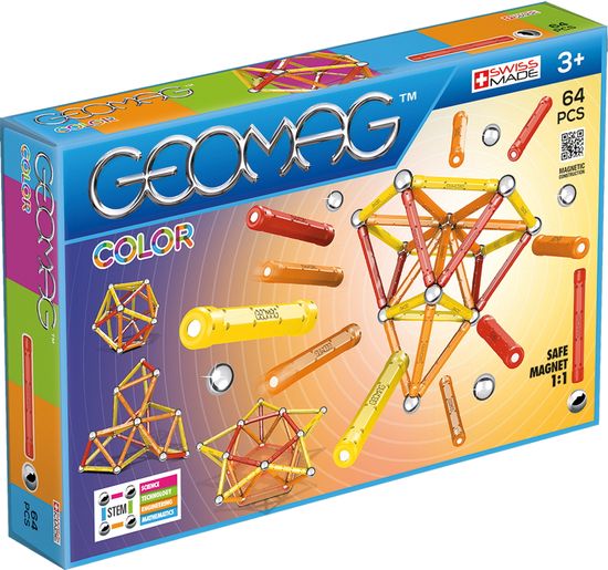Geomag Color 64 darabos készlet