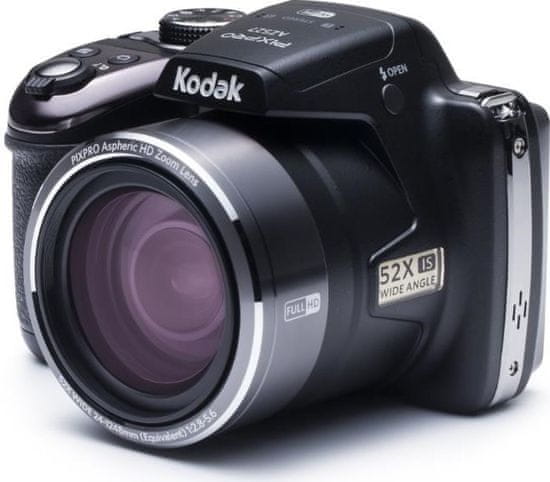 KODAK PixPro AZ527 digitális fényképezőgép, Fekete