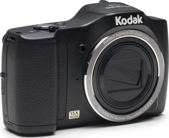 KODAK PixPro FZ152 digitális fényképezőgép, Fekete