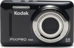 KODAK PixPro FZ53 digitális fényképezőgép, Fekete