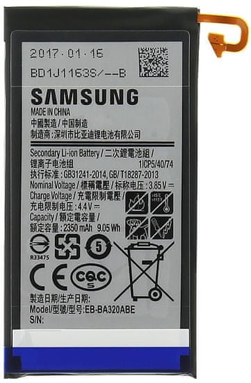 SAMSUNG Akkumulátor EB-BA320ABE (Galaxy S8 Plus), Li-Ion