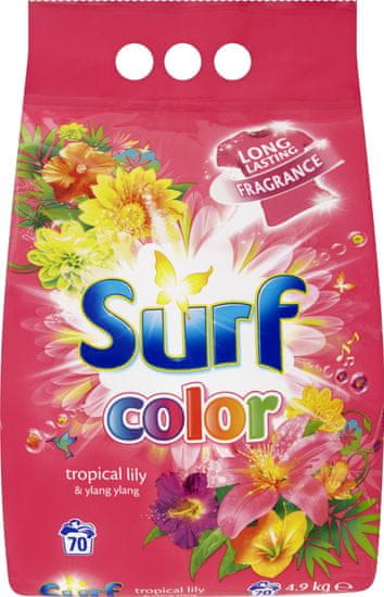 Surf Tropical Lily & Ylang Ylang (70 mosás) színes mosópor