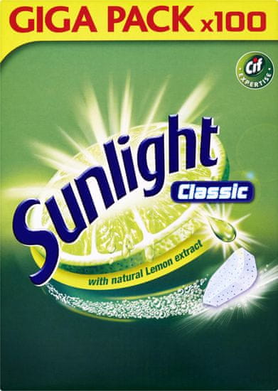 Sunlight Classic mosogatógép tabletta, 100 db
