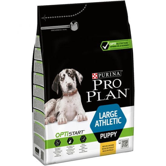 Purina Pro Plan Large Puppy Athletic kutyatáp - 3kg