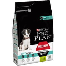 Purina Pro Plan Puppy medium OPTIDIGEST, bárány, 3 kg