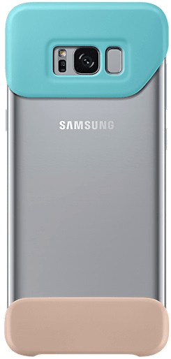 SAMSUNG Két részes védőtok (Samsung Galaxy S8 Plus), világoskék