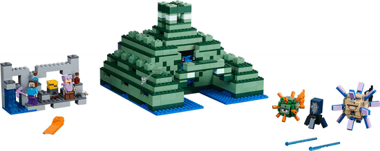 LEGO Minecraft 21136 Emlékmű az óceán partján