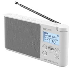 SONY XDRS41DW Hordozható rádió, fehér