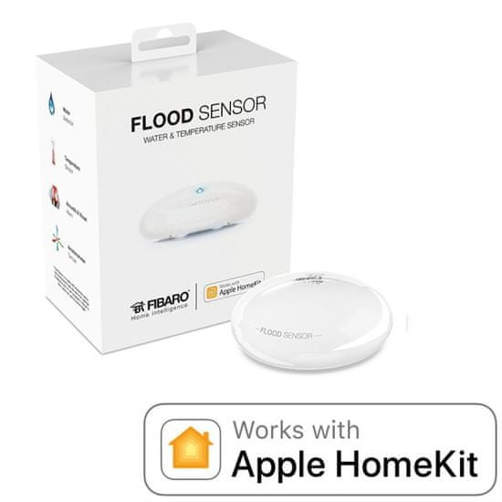 FIBARO Beázás érzékelő FGBHFS-101, Bluetooth, Apple Homekit kompatibilis
