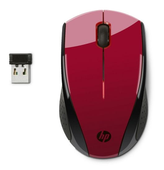 HP X3000 vezeték nélküli egér, piros (N4G65AA)