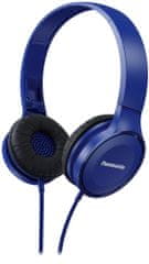 PANASONIC RP-HF100E-A Fülhallgató, Kék