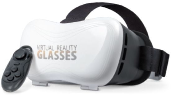 Forever VRB-100 3D szemüveg vezetővel, fehér